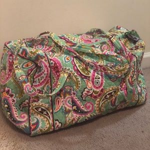 Vera Bradley large duffel bag